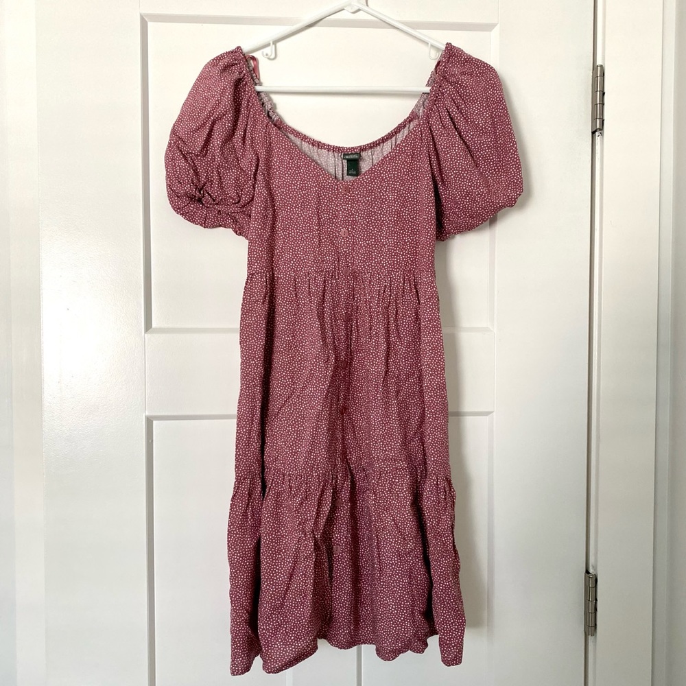 Wild Fable ruffle sleeve dress